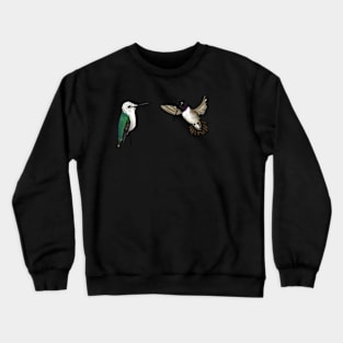 Black-chinned Hummingbirds Crewneck Sweatshirt